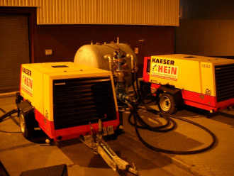 Kompressor Anhänger Kaeser M170-10N