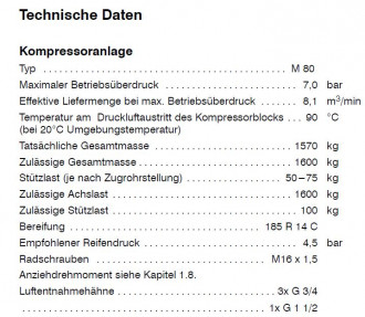 Baukompressor mieten Kaeser M080-7N