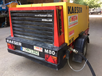 Baukompressor mieten Kaeser M080-7N