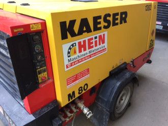 Baukompressor mieten Kaeser M080-7N