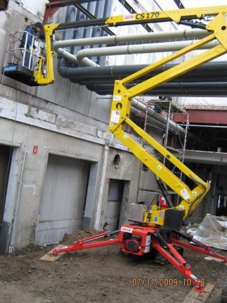 Raupenarbeitsbühne Hebebühne CTE CS 170