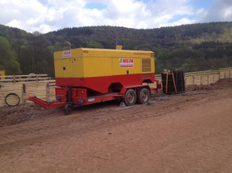 Kompressor Anhänger Doosan IR21-215N F 