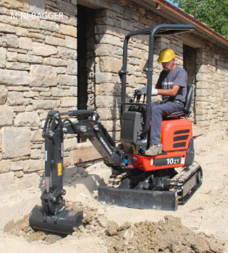 Eurocomach Minibagger 10 ZT Ludwigshafen am Rhein