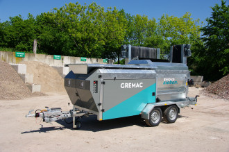 Mobile Trommelsiebanlage 3,5t 