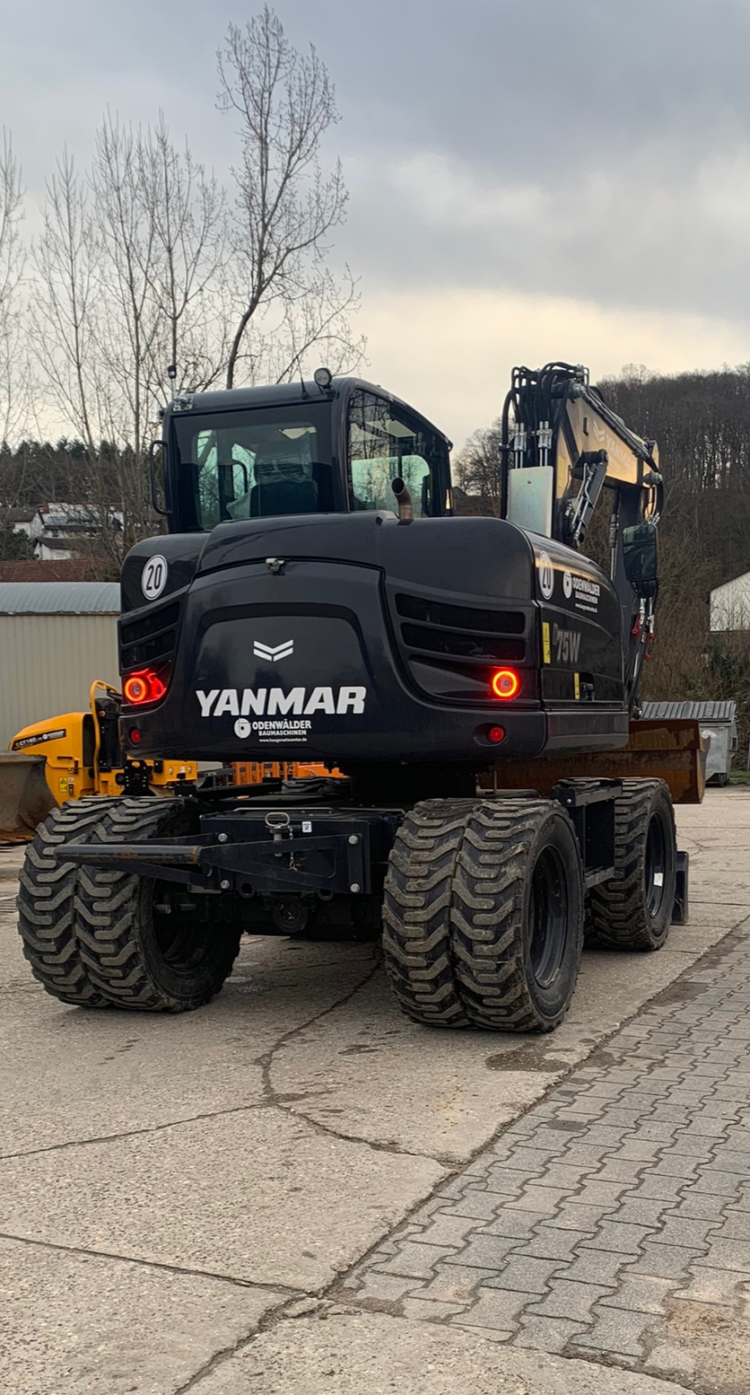 Yanmar Mobilbagger B75W mieten