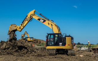 CATERPILLAR 325FL MIT VERSTELLAUSLEGER Singen