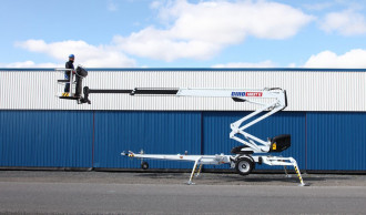 Platforma robocza przyczepy Hematec DINO 180 XT 