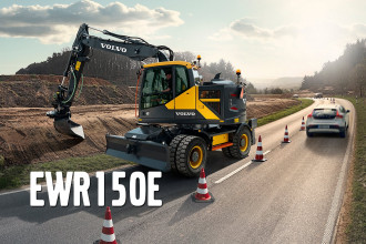 VOLVO EWR150E MIT VERSTELLAUSLEGER Singen