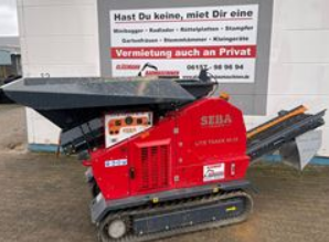 Backenbrecher raupenmobil SEBA CRUSHERS LITE TRACK 50-30 mieten