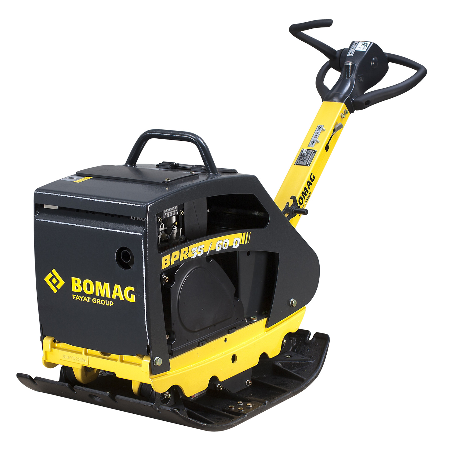 BOMAG 35/60 reversiebare Vibrationsplatte mieten