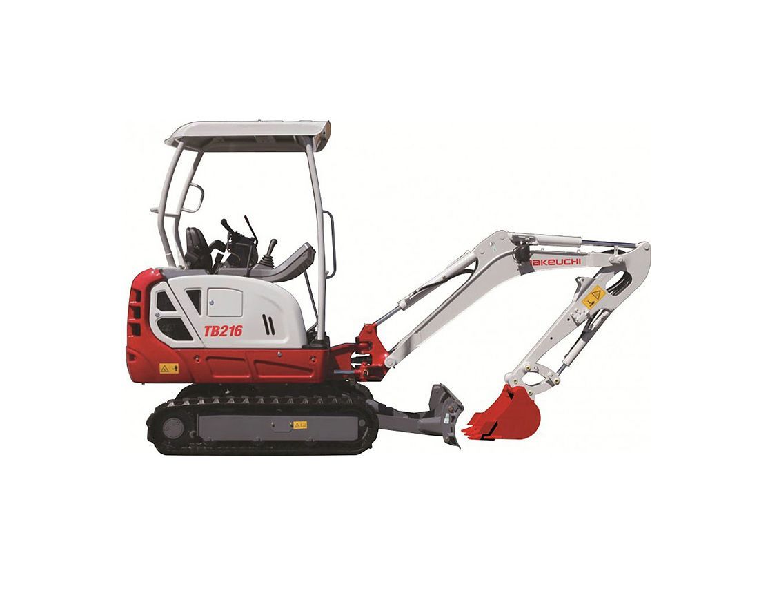 TAKEUCHI Minibagger TB216S V4 mieten