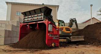 Mobile Siebanlage SEBA SBS 1520F2 