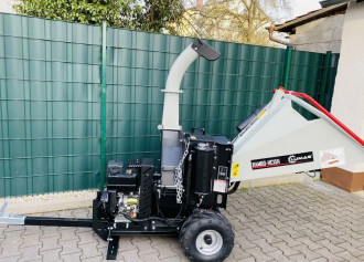Holzhäcksler mit Benzin-Motor Lumag Rambo HC15H Schweinfurt