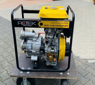Diesel-Motorpumpe Schmutzwasser und Wasserpumpe 1-stufige Kreiselpumpe 
