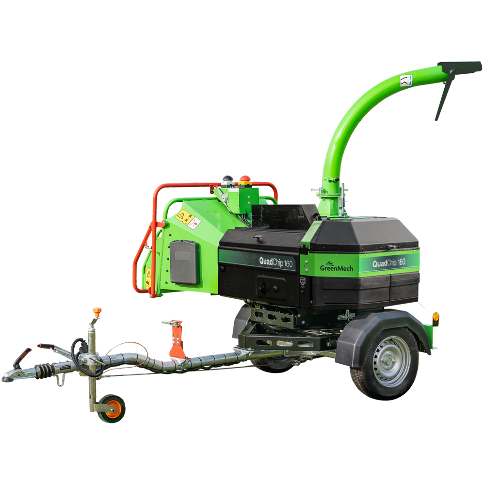 Anhängerhäcksler GreenMech Quad Chip 160 mieten