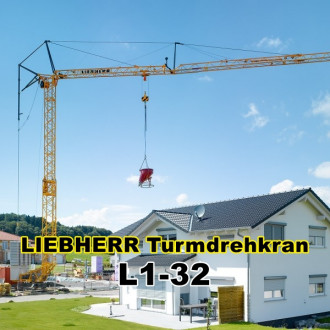 LIEBHERR L1-32 Turmdrehkran Ingolstadt