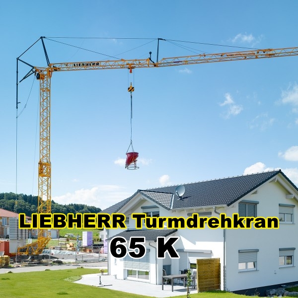 LIEBHERR 65K Turmdrehkran mieten