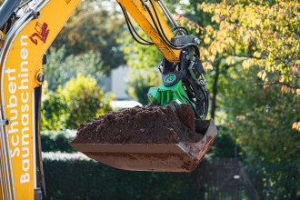 Kettenbagger Wacker EZ80 Tiltrotator