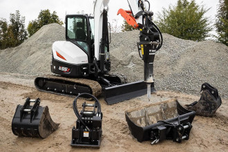Minibagger Bobcat E55Z Amberg