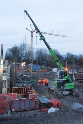 Raupenkran Sennebogen 613 R - Serie E_10699 