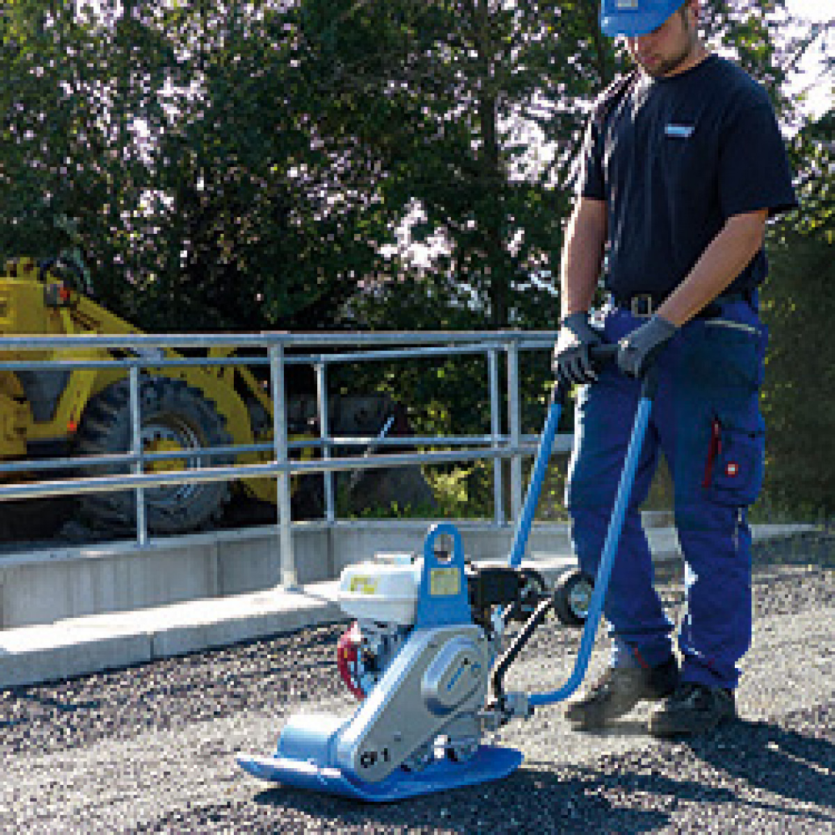 Bodenverdichter 60 kg WeberMT CF1HD Rüttelplatte