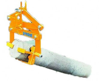 Anbaugerät Palisadenversetzzange Radlader Bagger 