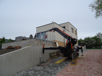 Raupenkran BGLIFT M 400 / Minikran KR-210 Akku 