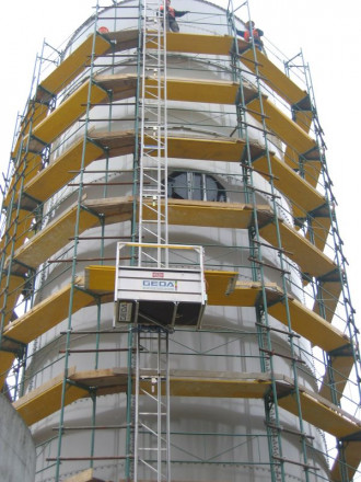 GEDA 200 Z / 300 Z Bauaufzug Tübingen