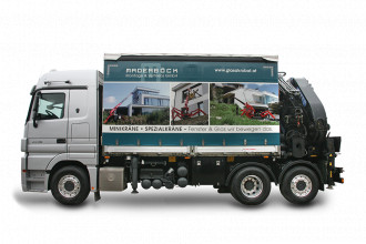 LKW Kran Mercedes Actros 25/46 mit Effer Heckkran 685 