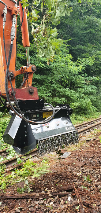Forstmulcher / Mulchfräse Prinoth M450e-900