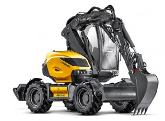 Mobilbagger 8,61 t Mecalac 9MWR Schwabach