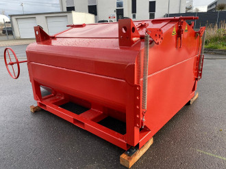 Thermobehälter TC 3,0 mit 30 Grad geneigten Auslauf