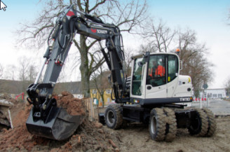 Mobilbagger Schaeff TW110 Augsburg