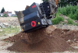 Siebschaufel Sieblöffel SkanCraft SB3/5 für Minibagger 3-5 to. 