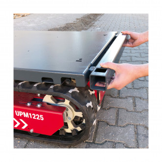 Gąsienicowe platformy transportowe UPM1225 z napędem AKKU
