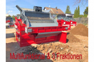 SBS 40LC 3 Fraktionen Siebmaschine Aschaffenburg