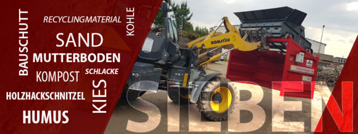 SBS Containermobile Hakenlift Siebanlage SBS 40 XL