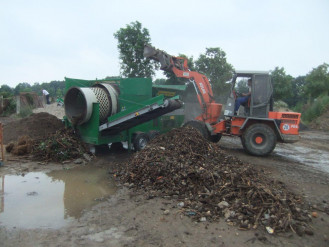 Trommelsiebanlage Zemmler MS 1600 (Doppeltrommel)