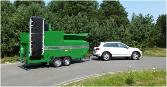 Trommelsiebanlage Zemmler MS 1600 (Doppeltrommel)