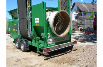 Trommelsiebanlage Zemmler MS 1600 (Doppeltrommel) 