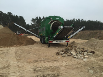 Trommelsiebanlage Zemmler MS 5200 (Doppeltrommel)