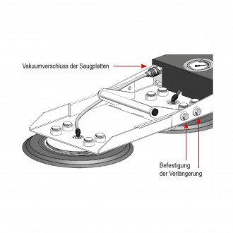 Glassauger Vakuumsauger UPG450