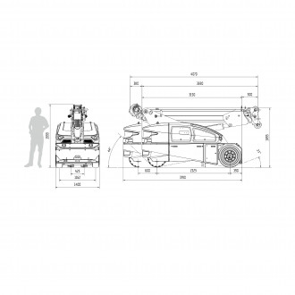 Mobilkran VALLA V80 R-M | R-TPE
