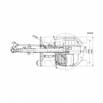 Minikran CC1485 Raupenkran