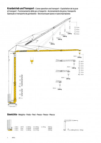 Liebherr 42K.1 Turmdrehkran Regensburg