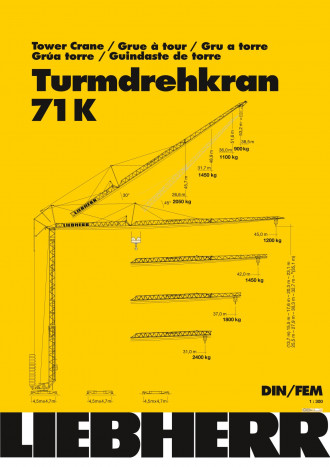 Liebherr 71K Turmdrehkran Regensburg