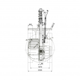Minikran Maeda CC985 Raupenkran