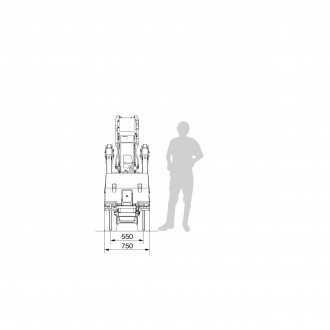 Minikran MK1033 Raupenkran