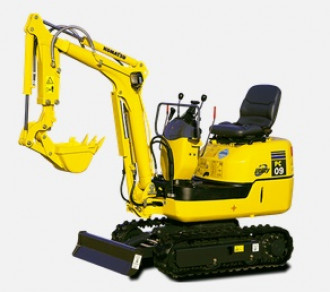 Minibagger Komatsu PC 09-1 Gera