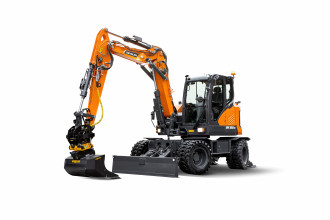 Doosan Mobilbagger DX 100W Kiel